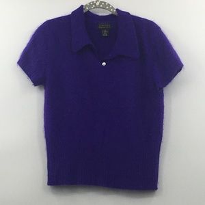 LIMITED Purple Angora Blend Sweater